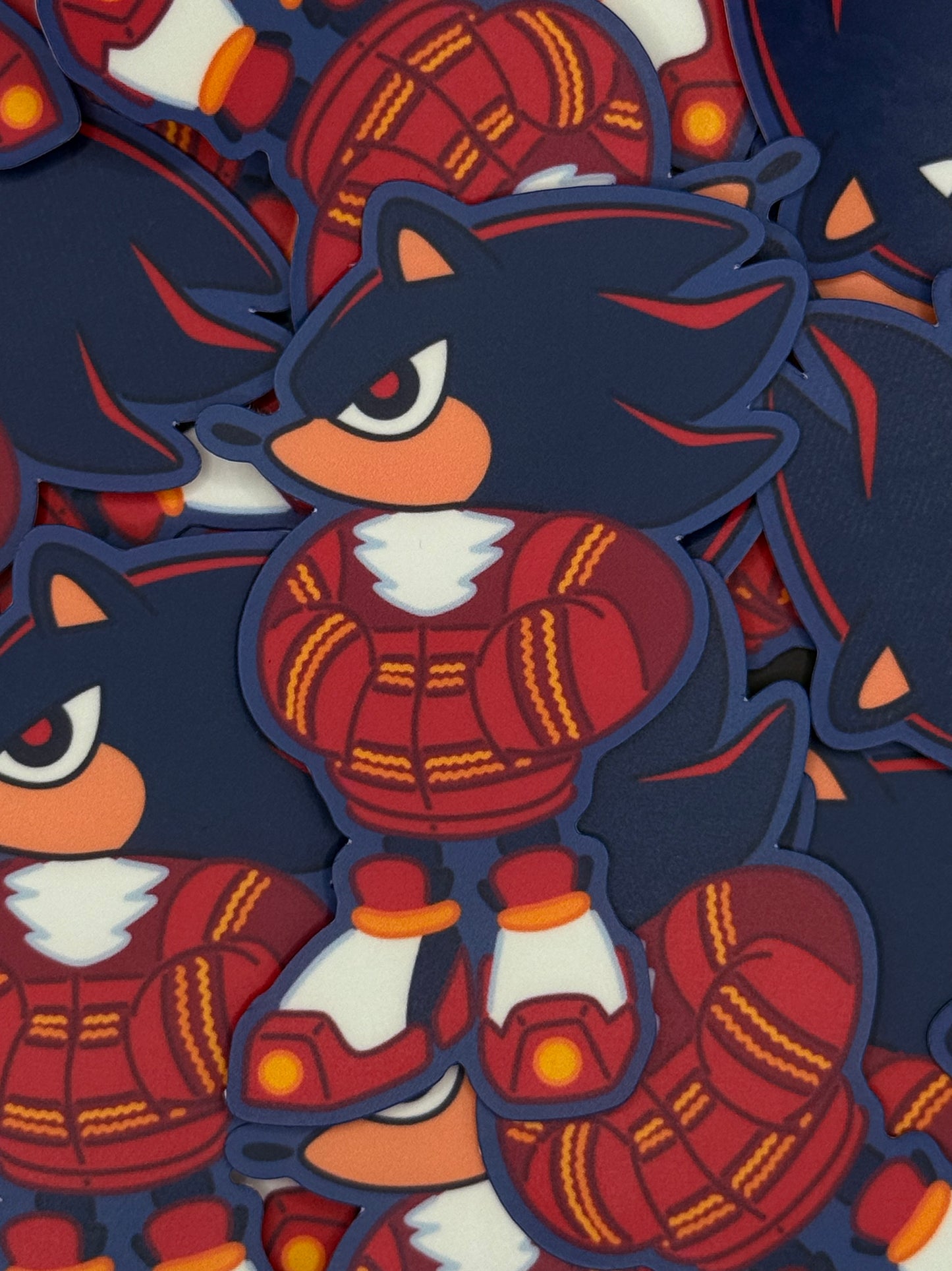 Shadow with Jacket Matte Sticker