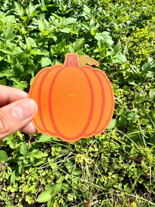 Pumpkin Matte Sticker