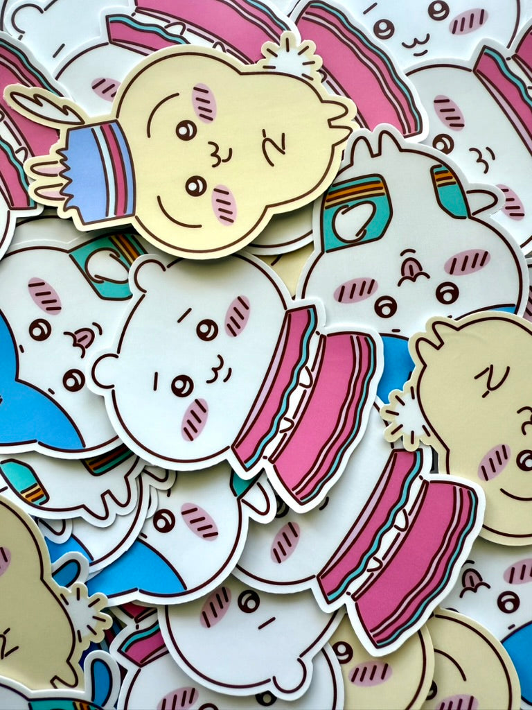 Native Chiikawa Matte Stickers