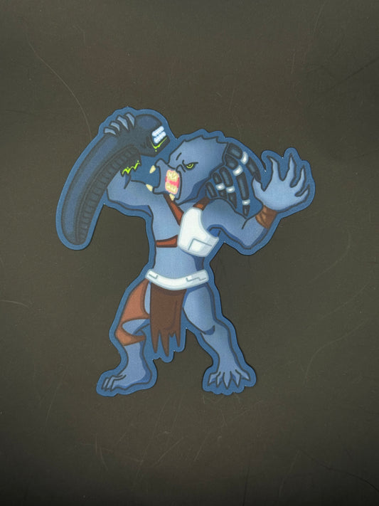 Predator Matte Sticker
