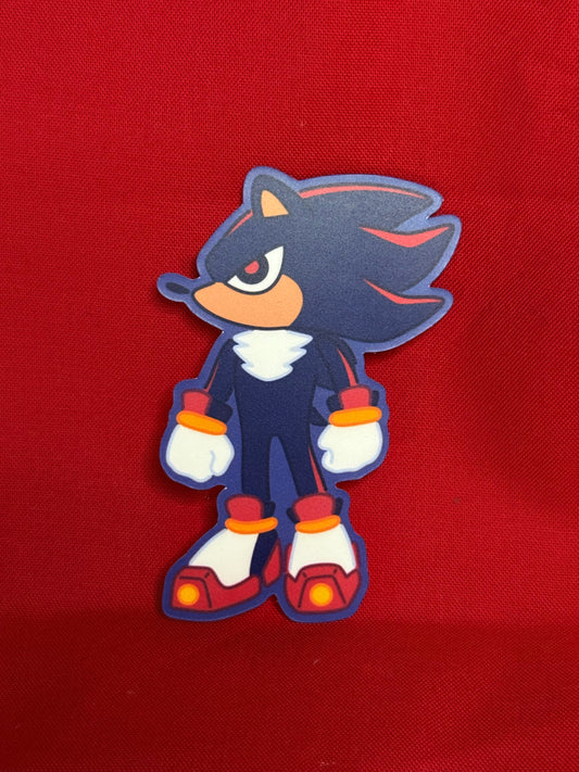 Shadow The Hedgehog Matte Sticker