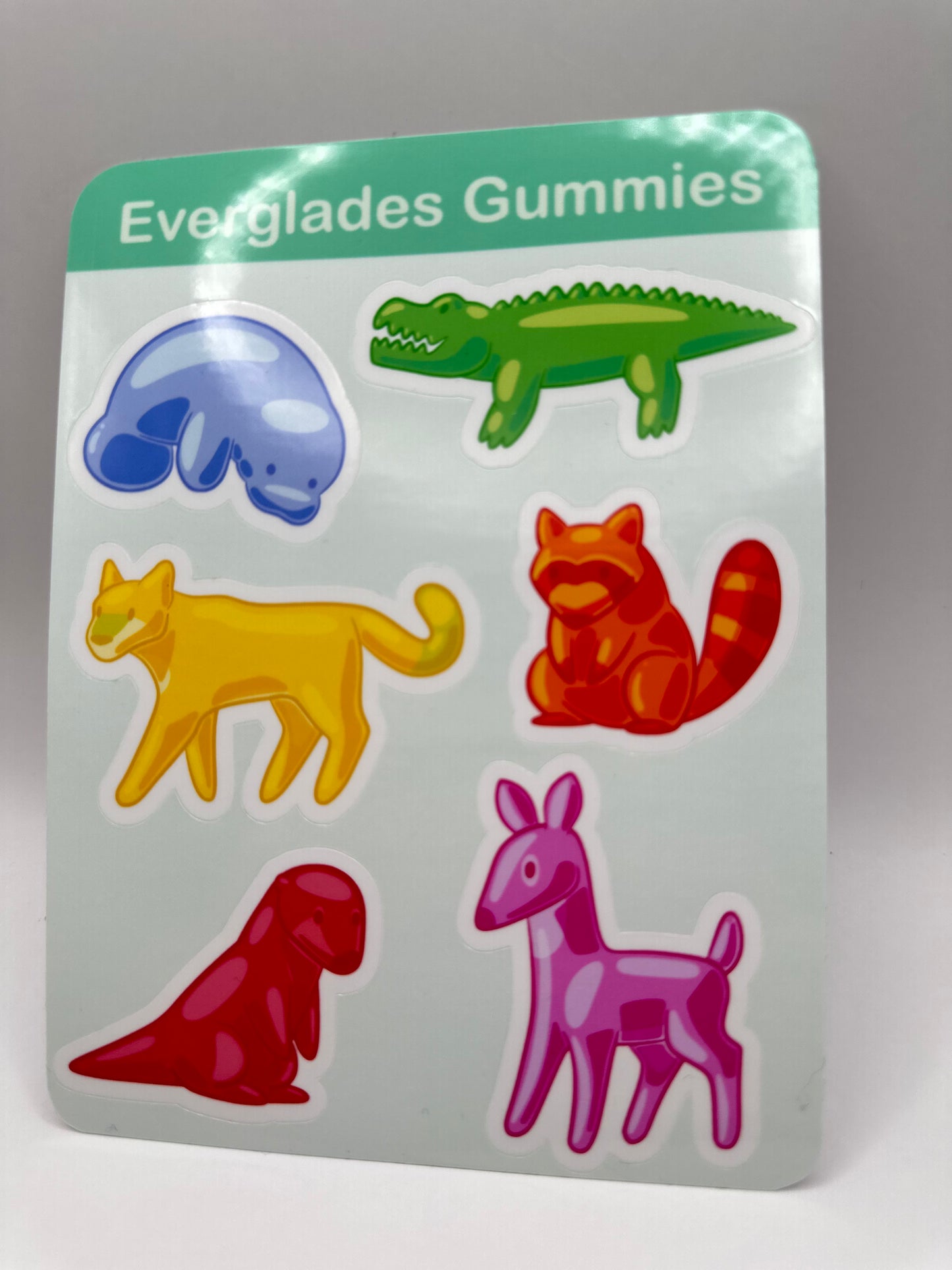 Everglades Gummy Sticker Sheet