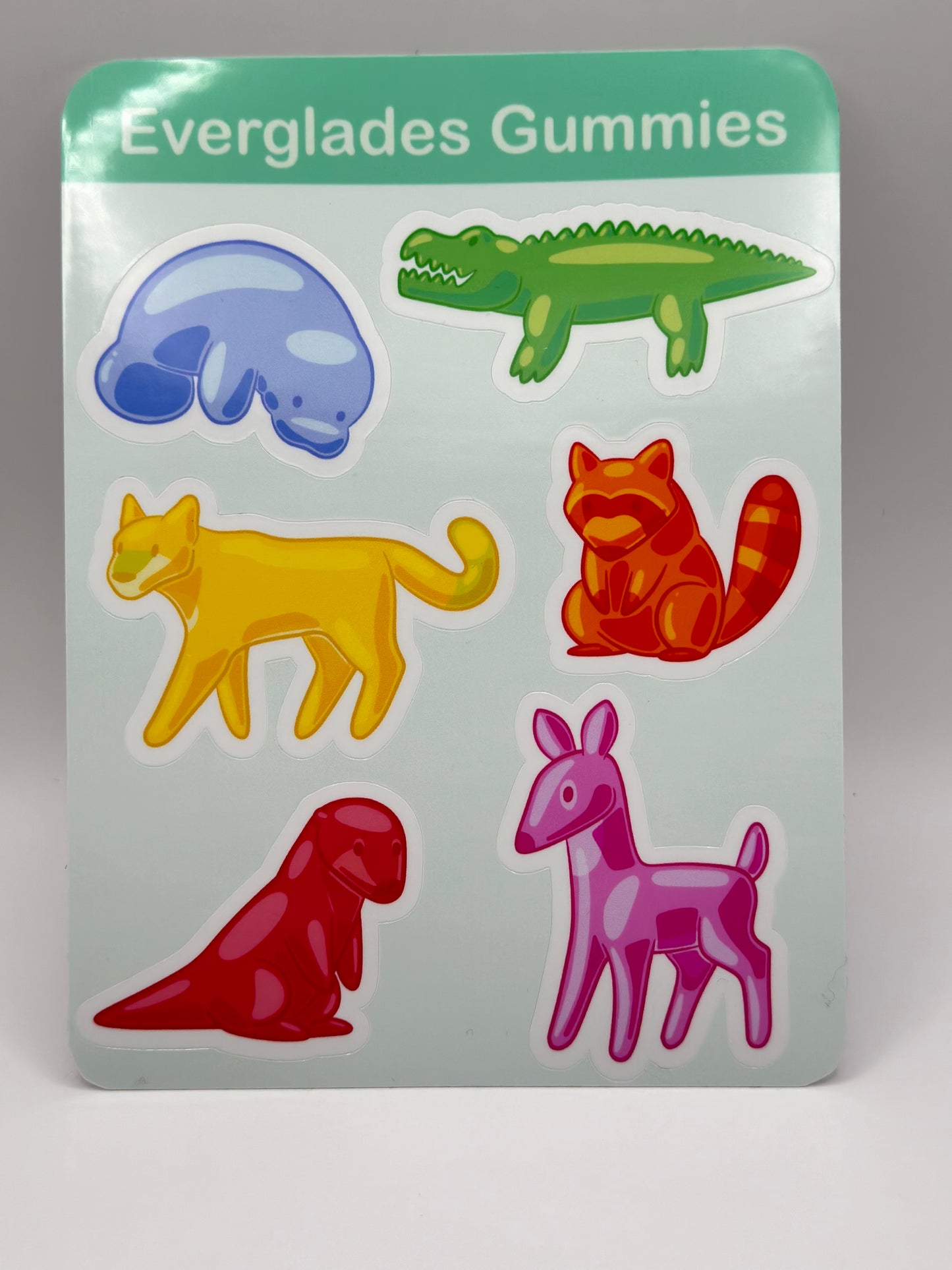 Everglades Gummy Sticker Sheet