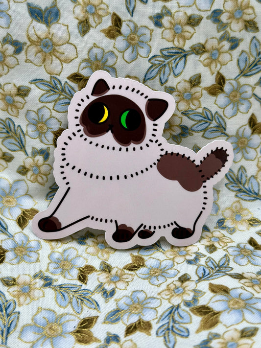 Ragdoll Cat Vinyl Sticker