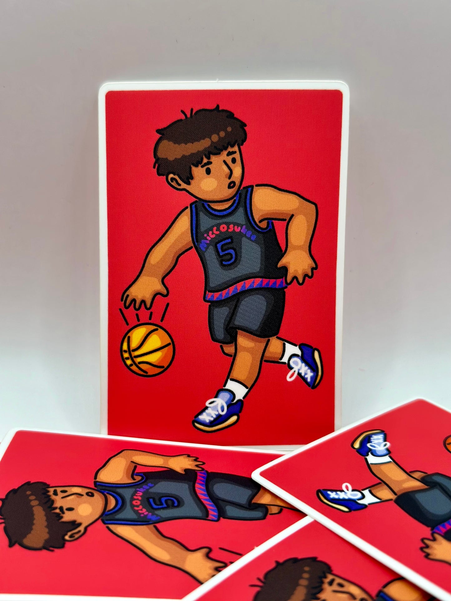 Basketball Player Sticker