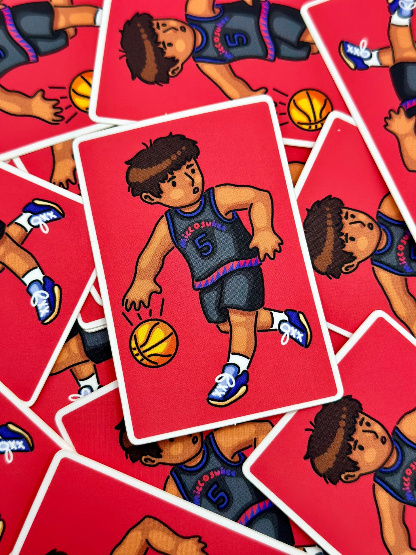 Basketball Player Sticker