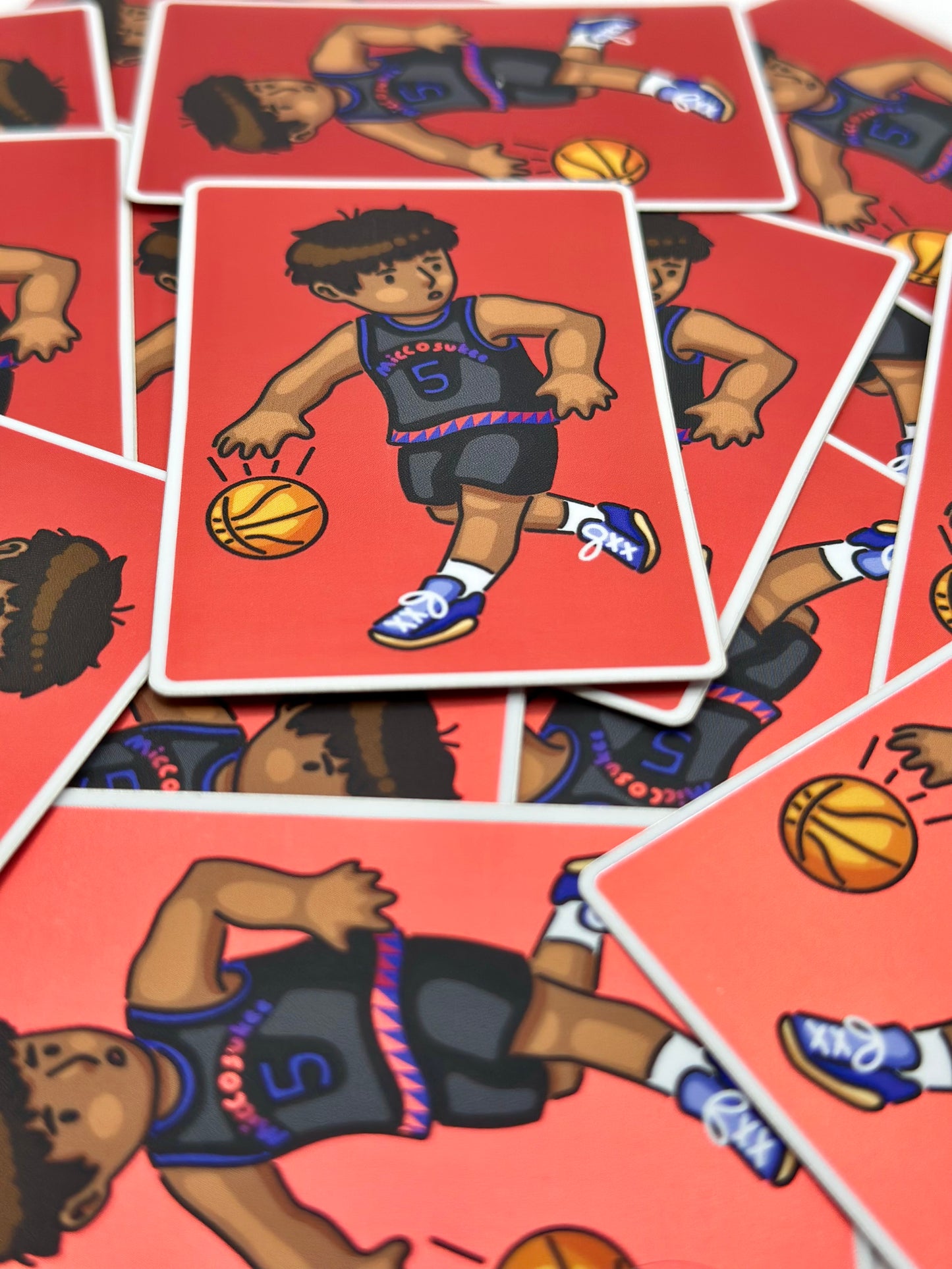 Basketball Player Sticker