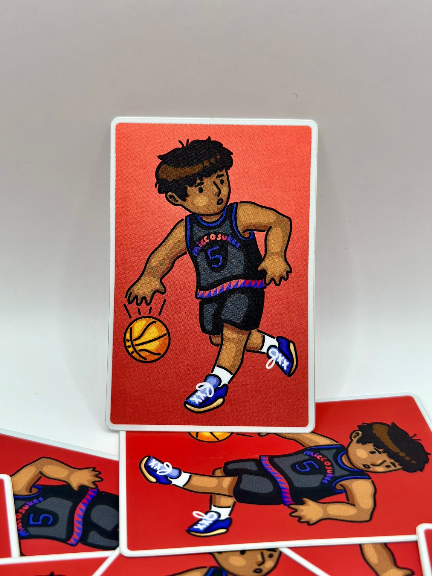 Basketball Player Sticker