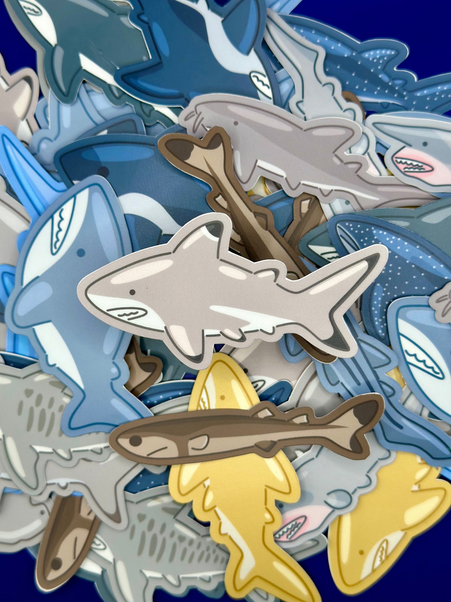 Shark Matte Stickers