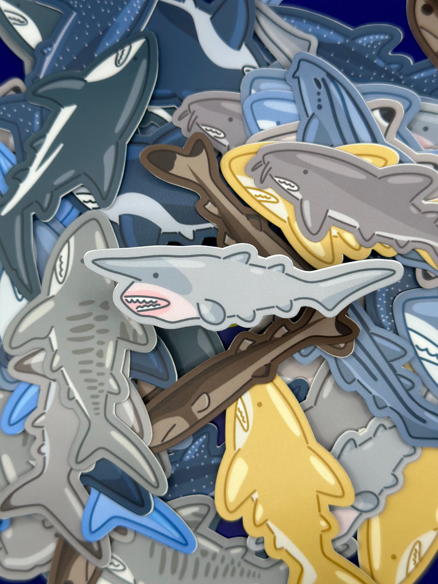 Shark Matte Stickers