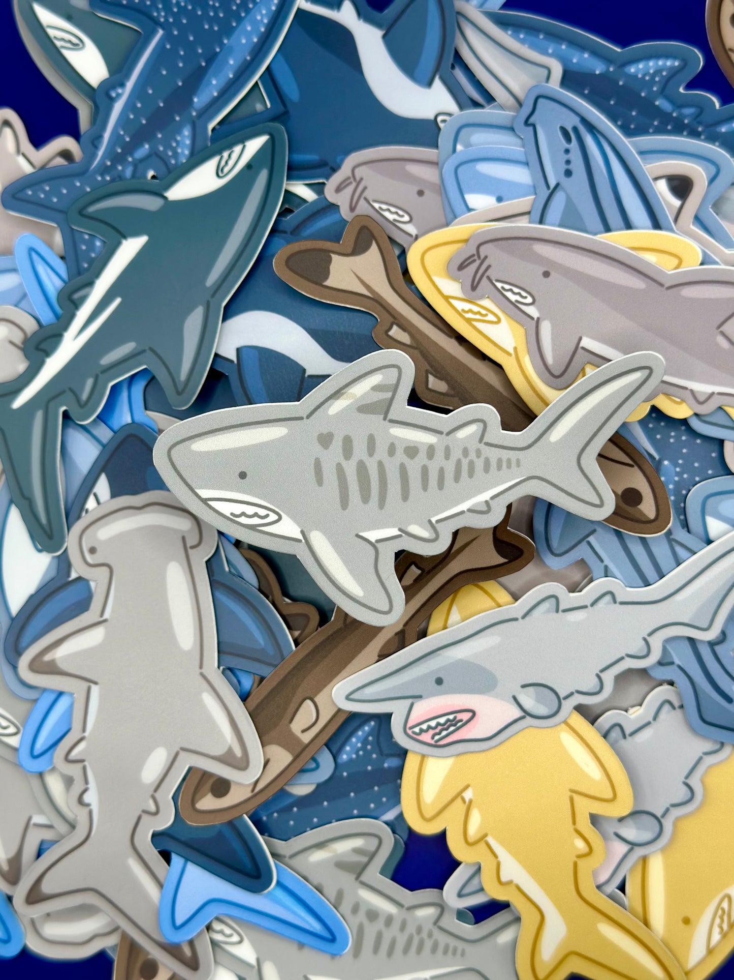 Shark Matte Stickers