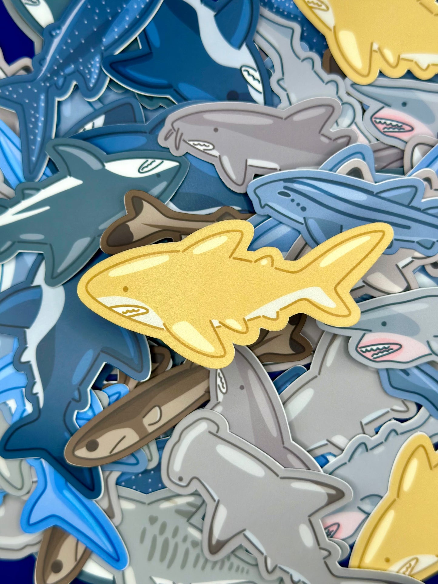 Shark Matte Stickers