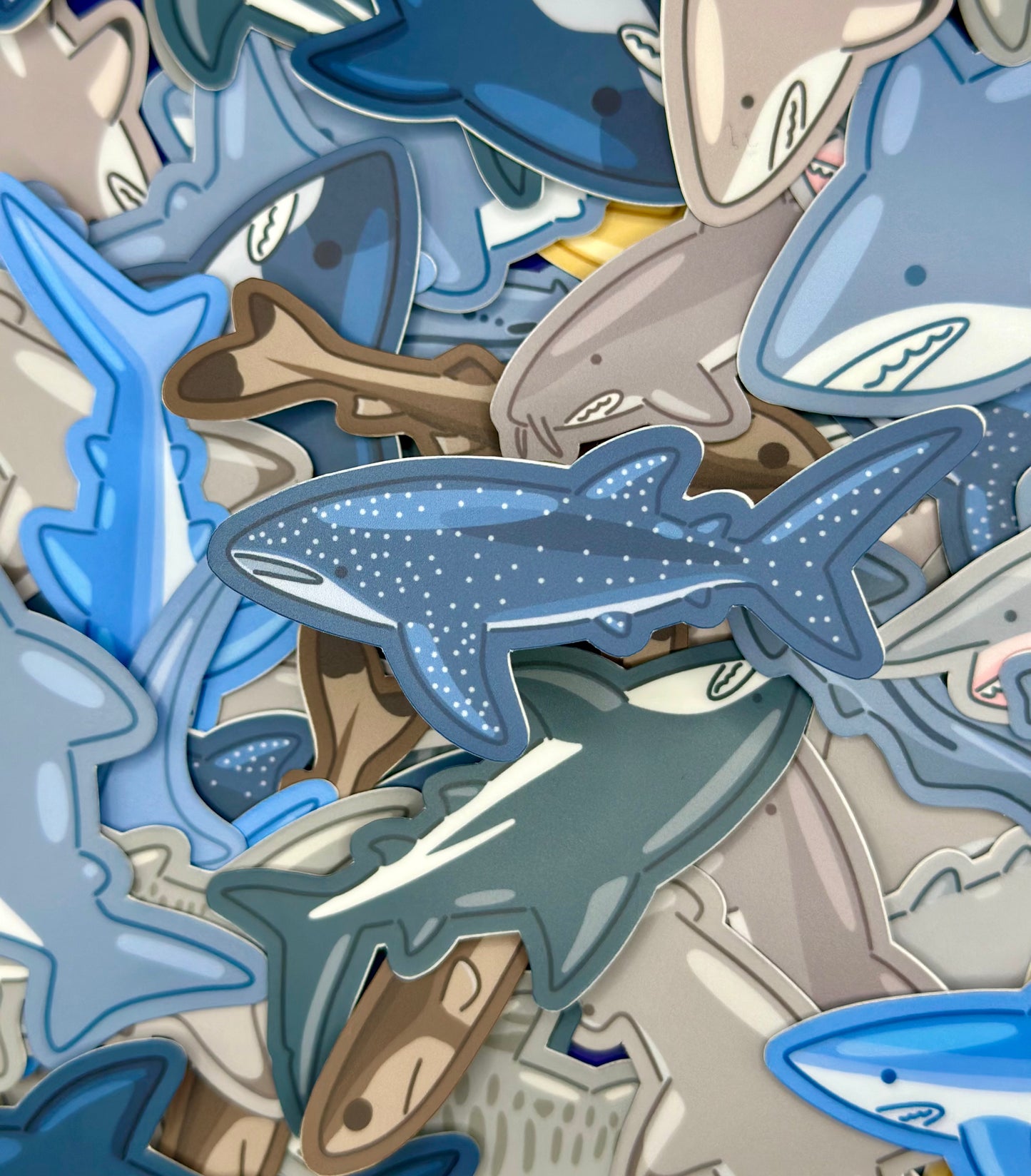 Shark Matte Stickers